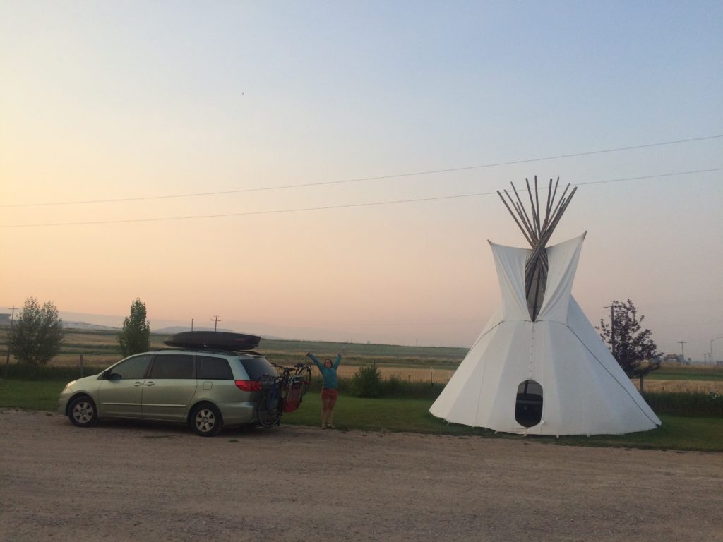 Camping at the Hideout Motel